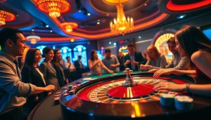 Experience bong da lu fun with thrilling casino games on a vibrant gambling floor.